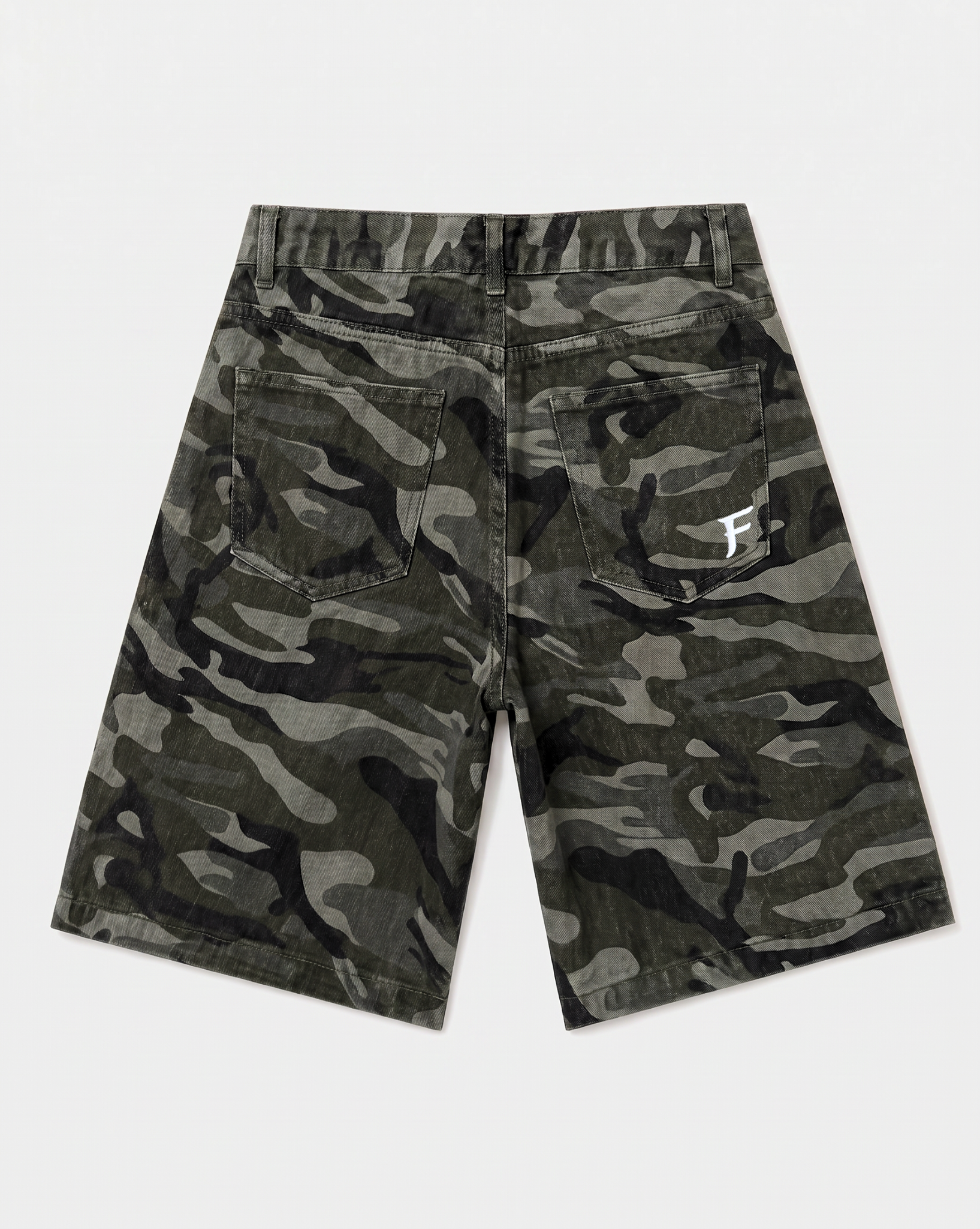 Monogram Camo Short | Dark Camo