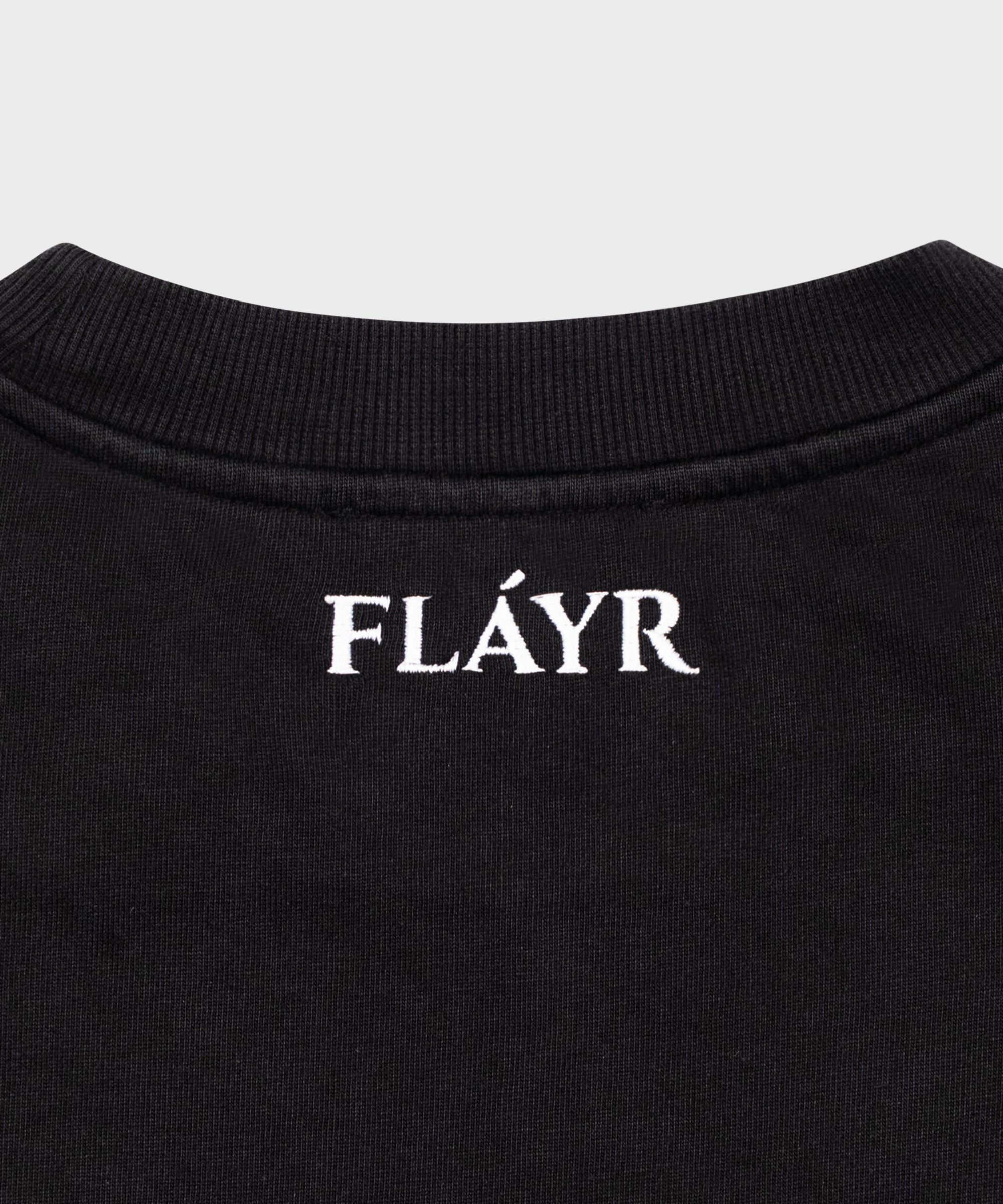 FLÁYR Shaped by Ambition Long Sleeve Black — detail