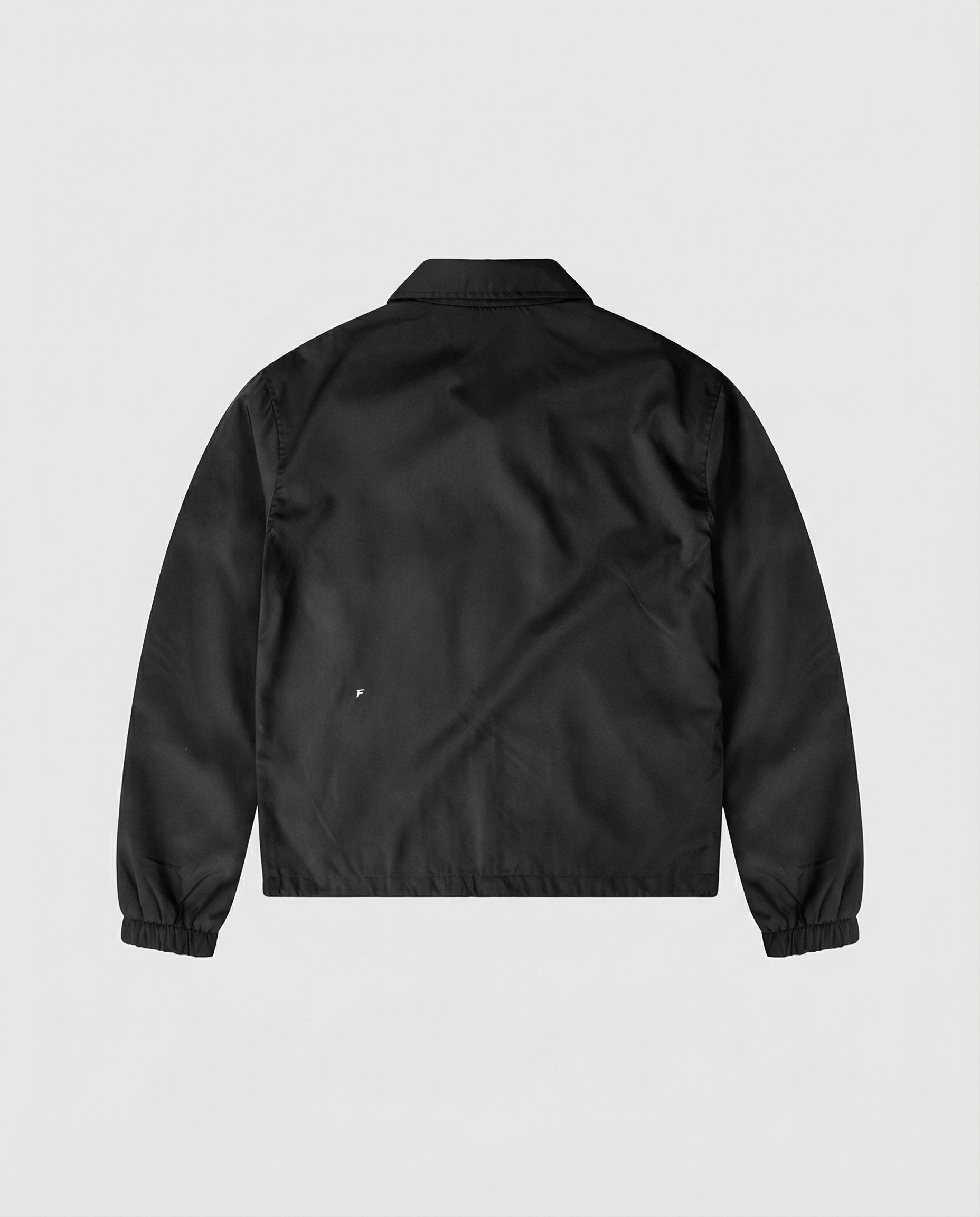 FLÁYR Signature Overshirt Black — back view