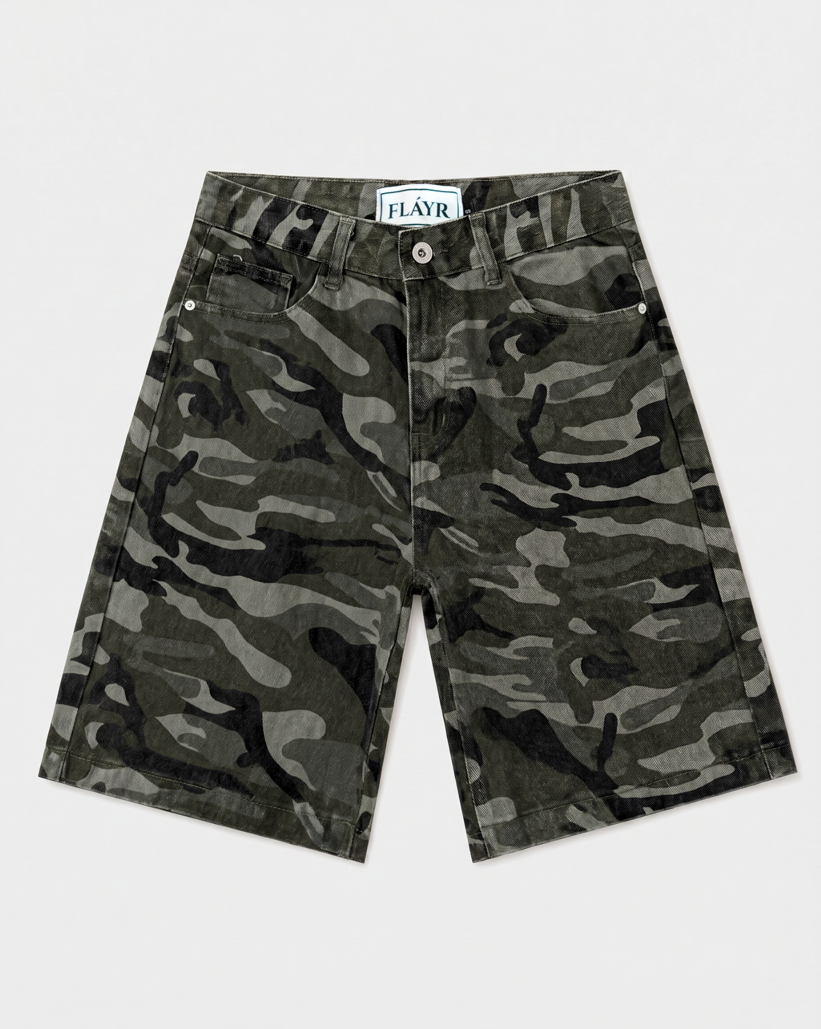 Monogram Camo Short | Dark Camo