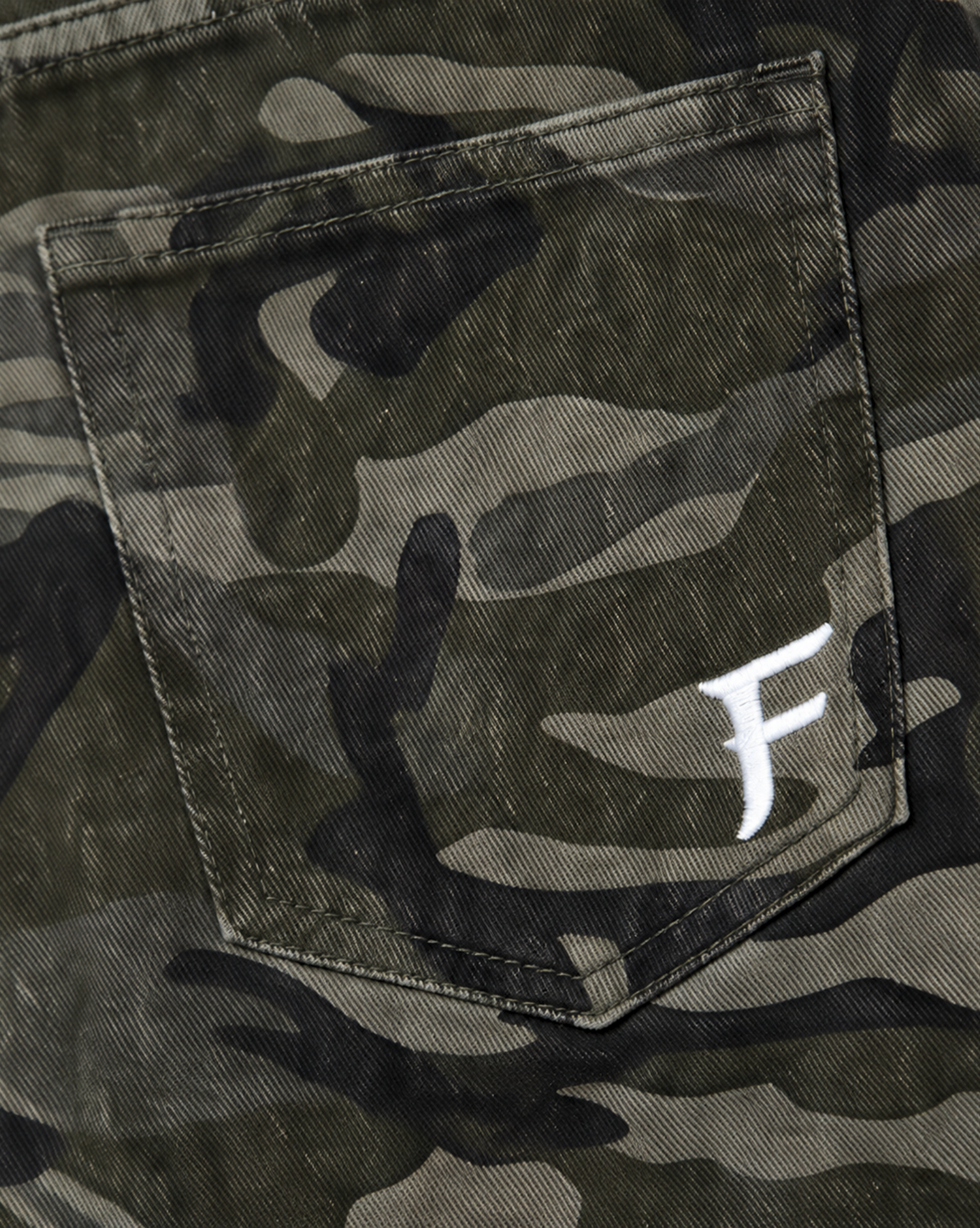 Monogram Camo Short | Dark Camo