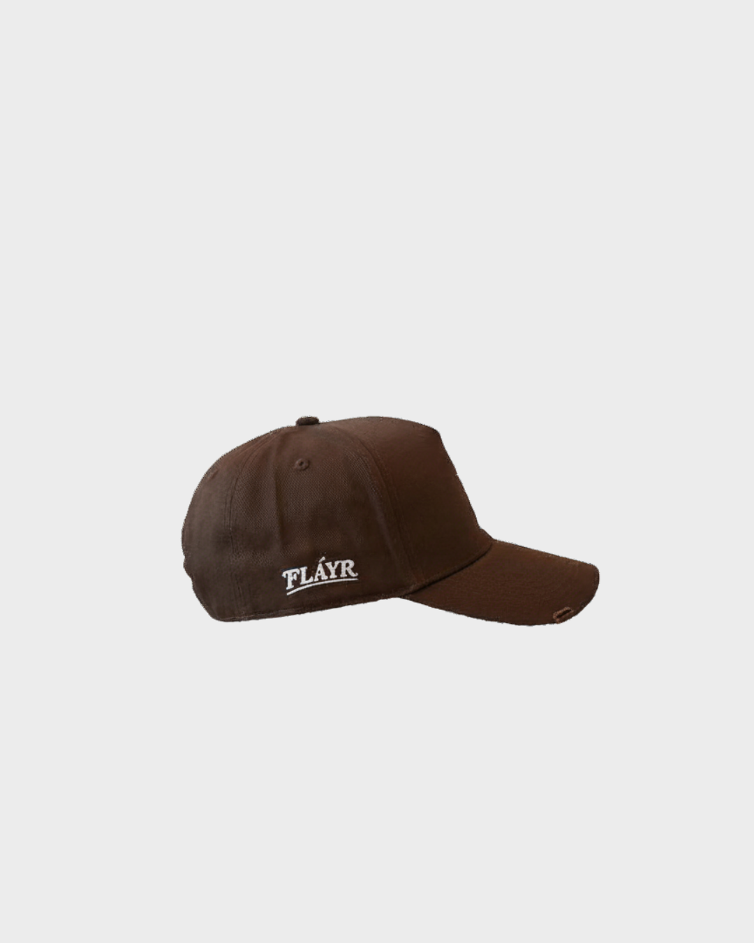 Monogram Snapback | Brown